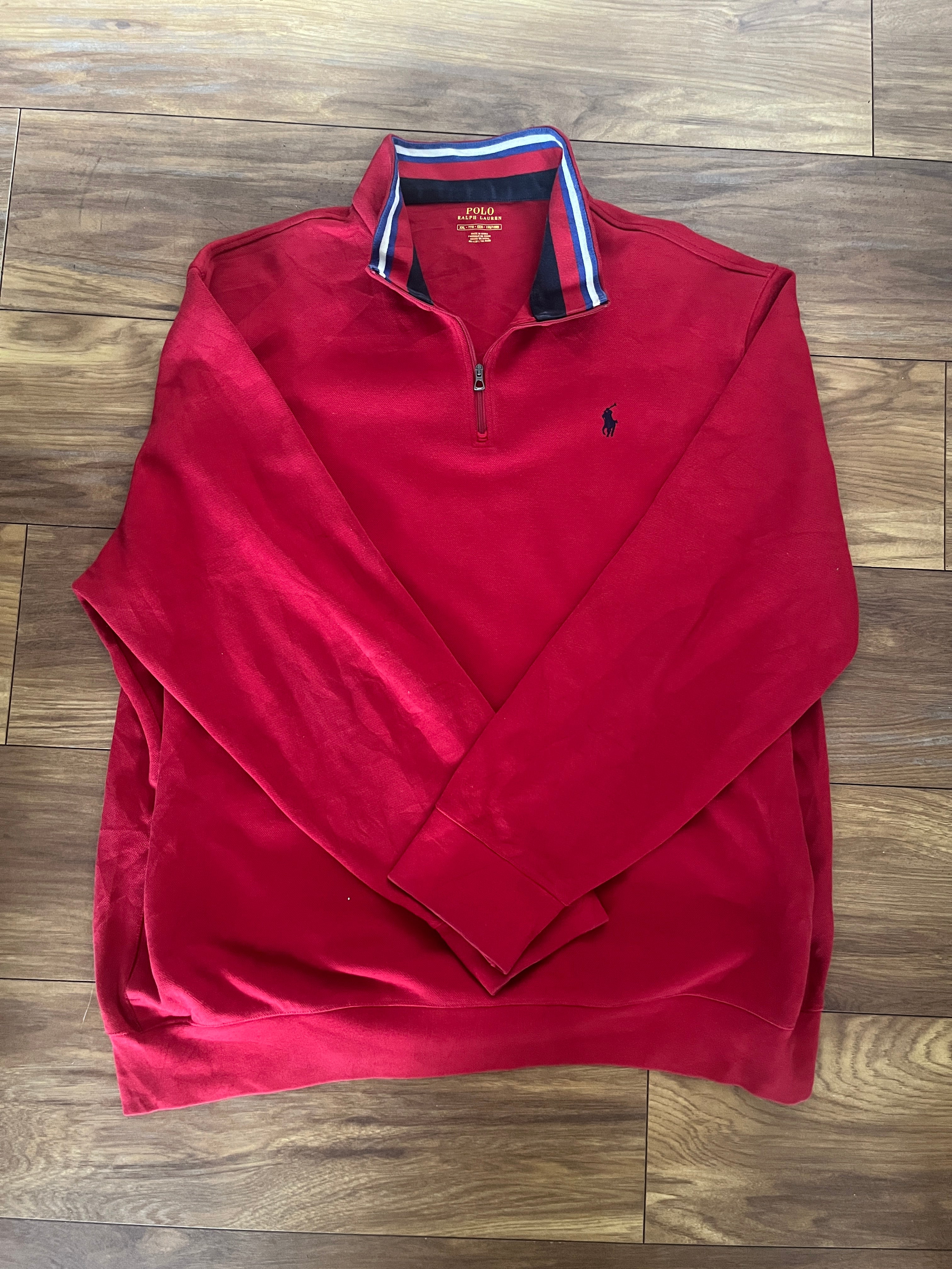 Polo Ralph Lauren 1/4 zip jumper XXL photo 1
