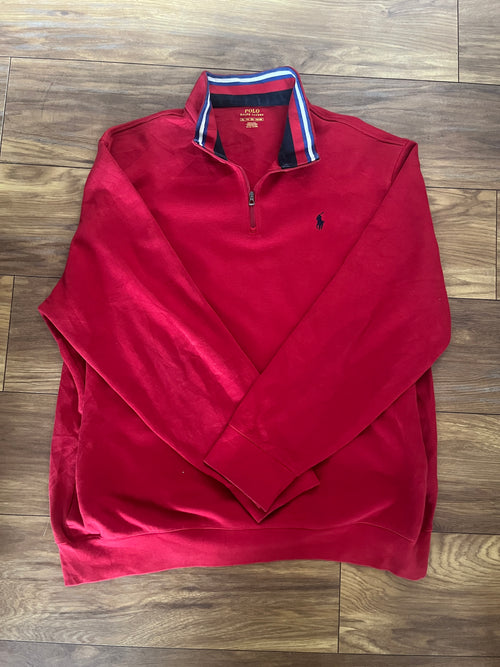 Polo Ralph Lauren 1/4 zip jumper XXL photo 1